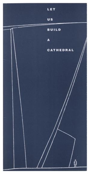 Primary view of object titled '[Cathedral of Hope Campaign Pamphlet]'.