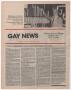 Newspaper: Dallas Gay News, Issue 85, Friday, April 20, 1984