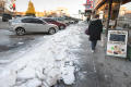 Thumbnail image of item number 1 in: '[West Hickory Street during 2013 Ice Storm]'.
