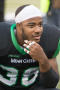 Photograph: [UNT Mean Green football player 4]
