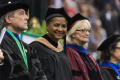 Thumbnail image of item number 1 in: '[Dorothy Bland at UNT Fall Commencement]'.