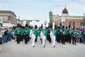 Photograph: [Marching band from UNT Homecoming parade 2]