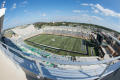 Photograph: [Overhead of Apogee Stadium during UNT Homecoming]