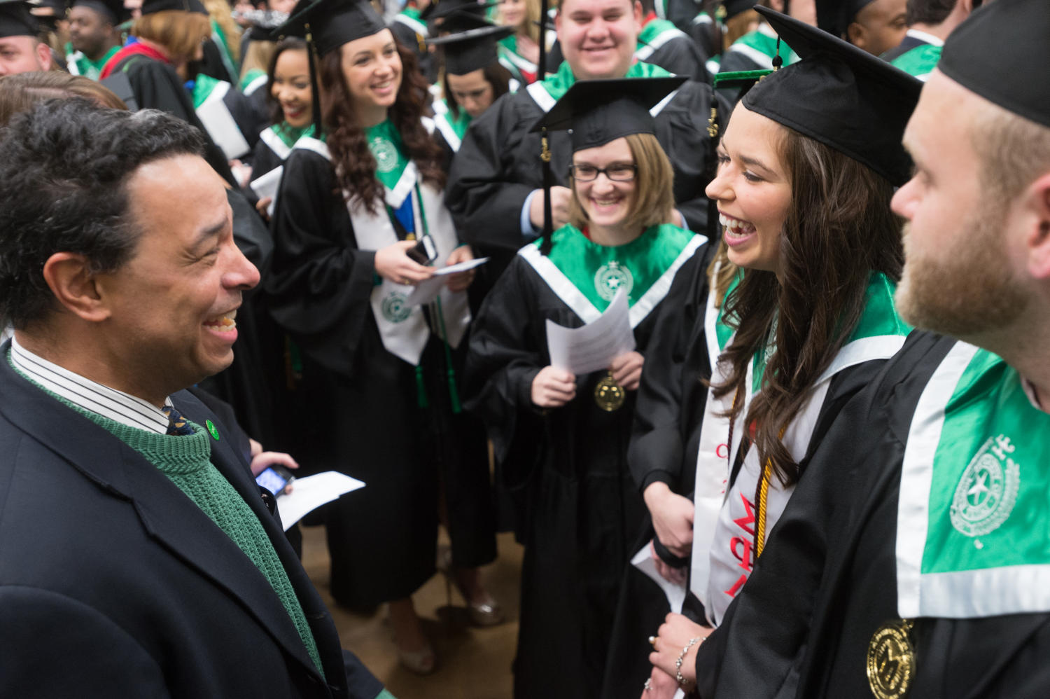 [Neil Foote with students at UNT Commencement]
                                                
                                                    [Sequence #]: 1 of 1
                                                