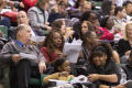Thumbnail image of item number 1 in: '[UNT Fall Commencement attendees]'.