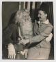 Photograph: [Bernice Clark with Santa]