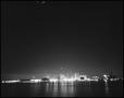Photograph: [Detroit skyline across the Lake Erie at night]
