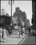 Photograph: [The intersection of Woodward and Park Avenue in Detroit]