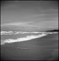 Photograph: [Photograph of waves drawing back from the shore, 1]
