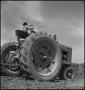 Photograph: [Mika on tractor]