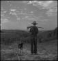Photograph: [Otto Walker looking over the hills]