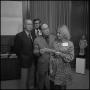 Thumbnail image of item number 1 in: '[President Nolen receiving a check from representatives of Atlantic Richfield]'.