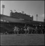 Photograph: [Marching band at the Cotton Bowl]