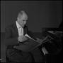 Photograph: [Stefan Bardas seated at a piano]