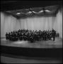 Photograph: [UNT band on stage for a concert]