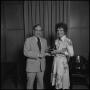 Primary view of [President Nolen presents an award]