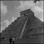 Thumbnail image of item number 1 in: '[Individuals in front of a step pyramid]'.