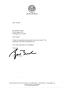 Thumbnail image of item number 1 in: '[Letter from George W. Bush to Charles Francis, May 18, 2000]'.