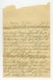 Primary view of [Letter from Johnathan Theodore Biffle to Byrd Moore Williams, Jr., August 14, 1923]