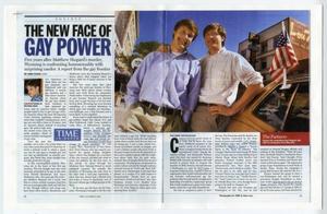 Primary view of object titled '["The New Face of Gay Power" article, October 13, 2003]'.