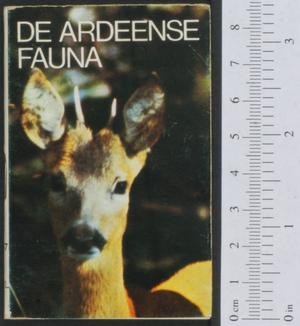 Primary view of object titled 'De Ardeense fauna'.
