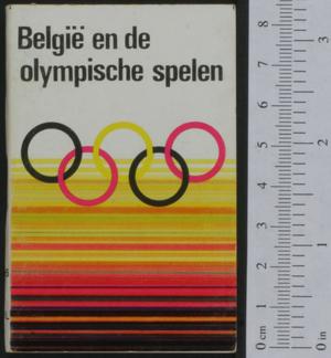 Primary view of object titled 'België en de olympische spelen'.