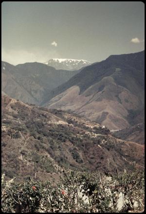 Primary view of object titled 'View from hotel - Yungas'.
