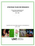 Report: University of North Texas Research Strategic Plan: 2011-2020