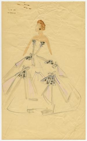 Primary view of object titled 'Pageant Gown'.