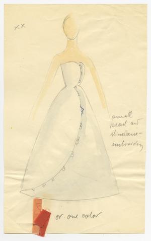 Primary view of object titled 'Wedding Gown'.