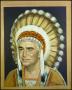 Photograph: [Rex Cauble dressed as Native American]
