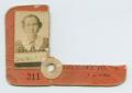 Thumbnail image of item number 1 in: '[Identification Ticket for Mary Evans]'.