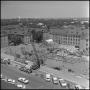 Photograph: [Aerial view of Biology Building construction 2]