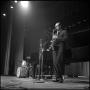 Photograph: [Paul Desmond on stage at North Texas State University]