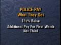 Video: [News Clip: Police Pay]