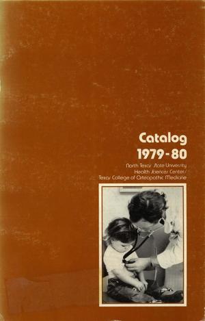 Primary view of object titled 'Catalog of Texas College of Osteopathic Medicine, 1979-1980'.