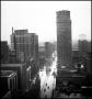 Photograph: [Buildings and streets in downtown Detroit]