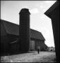 Photograph: [Man walking to his barn]