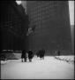Photograph: [Photograph of people walking in a snow storm]