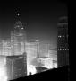Photograph: [Detroit buildings at night]