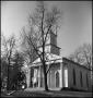 Photograph: [People standing outside of Saint Peter's Episcopal Church]
