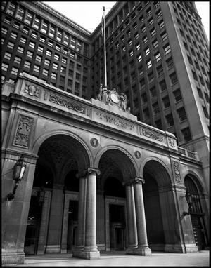 Primary view of object titled '[The General Motors Building in Detroit, 2]'.