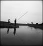 Photograph: [Two young boys fishing]