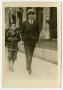 Thumbnail image of item number 1 in: '[Frank Cuellar Sr. and Frank Cuellar Jr. walking]'.