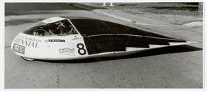 Primary view of object titled '[Centennial solar car 1990]'.