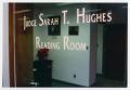 Photograph: [Judge Sarah T. Hughes Reading Room window]