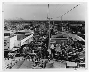 Primary view of object titled '[The Midway at the 1966 State Fair of Texas]'.