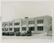 Photograph: [Cars Parked in Front of the Memorial Student Union Building]