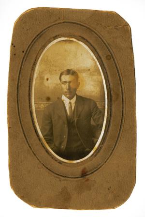 Primary view of object titled '[Framed portrait]'.