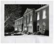 Photograph: [UNT library at night, in snow]